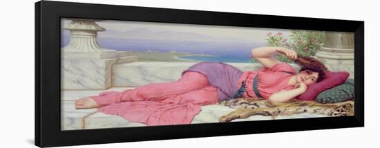 Noon Day Rest, 1910-John William Godward-Framed Giclee Print