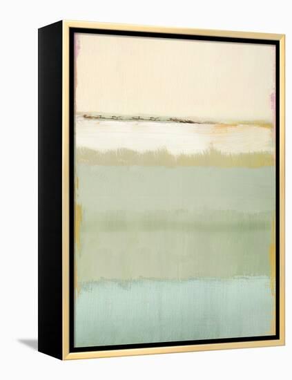 Noon II-Caroline Gold-Framed Stretched Canvas