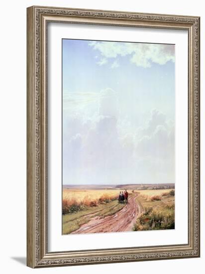 Noon Near Moscow, 1869-Ivan Ivanovitch Shishkin-Framed Giclee Print