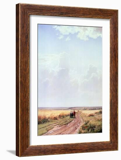 Noon Near Moscow, 1869-Ivan Ivanovitch Shishkin-Framed Giclee Print