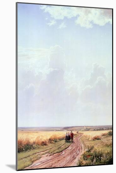 Noon Near Moscow, 1869-Ivan Ivanovitch Shishkin-Mounted Giclee Print