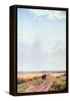 Noon Near Moscow, 1869-Ivan Ivanovitch Shishkin-Framed Premier Image Canvas