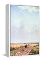 Noon Near Moscow, 1869-Ivan Ivanovitch Shishkin-Framed Premier Image Canvas