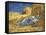 Noon, or the Siesta, after Millet-Vincent van Gogh-Framed Stretched Canvas