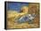 Noon, or the Siesta, after Millet-Vincent van Gogh-Framed Stretched Canvas