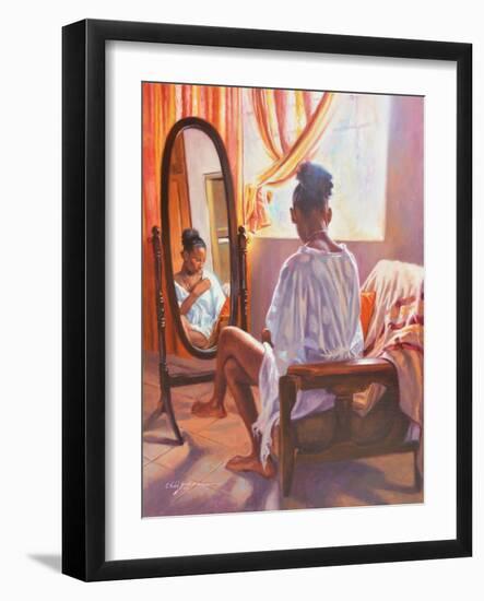 Noon Siesta  2011  (oil on linen)-Colin Bootman-Framed Giclee Print