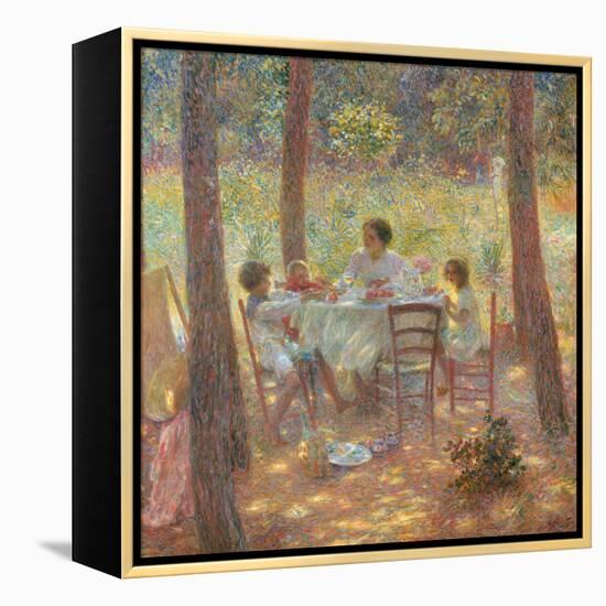 Noon-Plinio Nomellini-Framed Premier Image Canvas