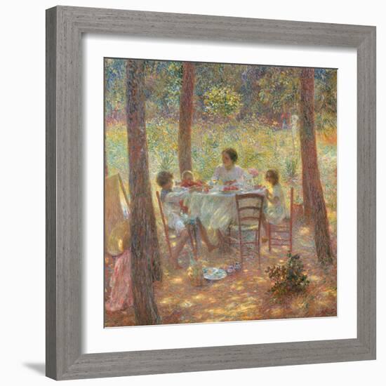 Noon-Plinio Nomellini-Framed Giclee Print