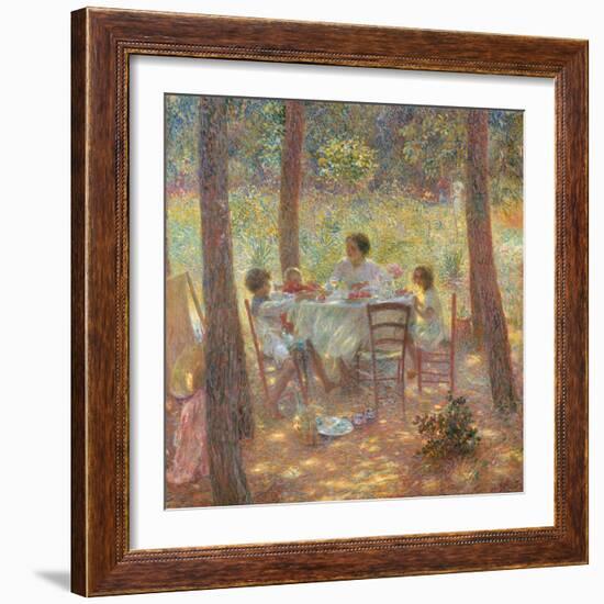 Noon-Plinio Nomellini-Framed Giclee Print