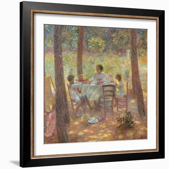 Noon-Plinio Nomellini-Framed Giclee Print