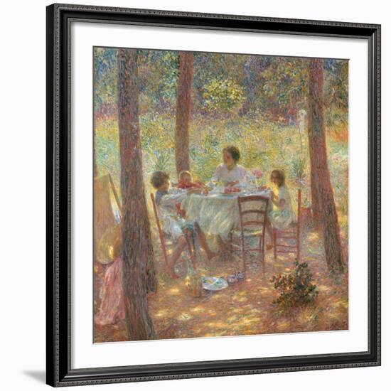 Noon-Plinio Nomellini-Framed Giclee Print