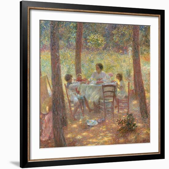 Noon-Plinio Nomellini-Framed Giclee Print