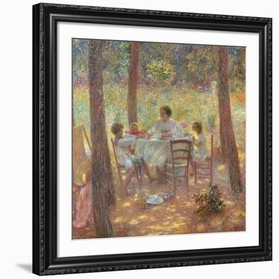 Noon-Plinio Nomellini-Framed Giclee Print