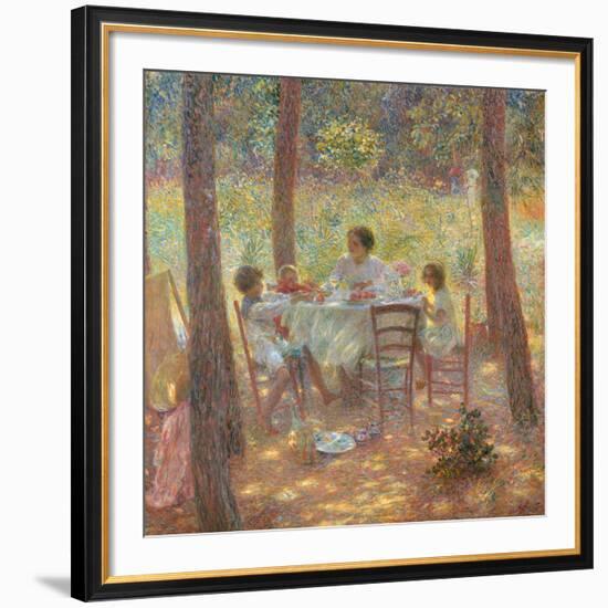 Noon-Plinio Nomellini-Framed Giclee Print