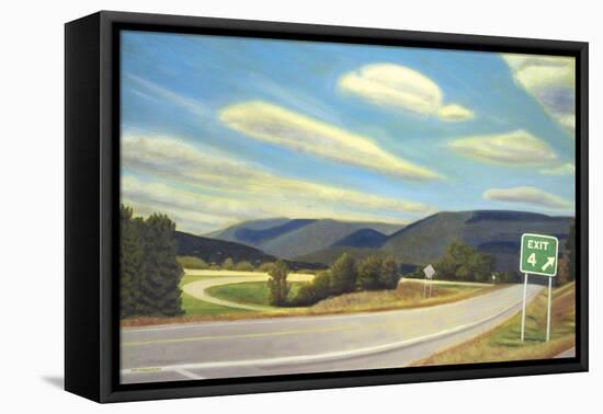 Noonlight in Vermont-David Arsenault-Framed Premier Image Canvas