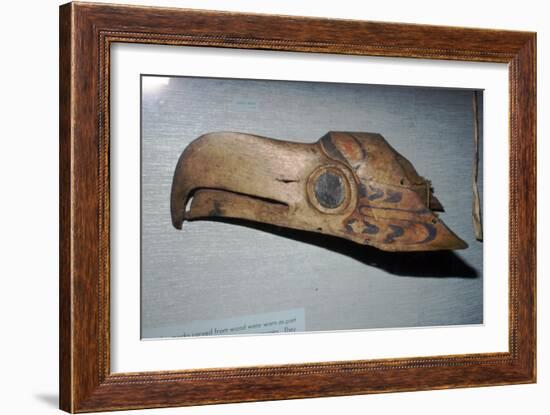 Nootka Eagle Mask, Pacific Northwest Coast, North American Indian-Unknown-Framed Giclee Print