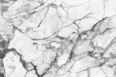 White Marble Texture, Detailed Structure of Marble in Natural Patterned for Background and Design.-noppadon sangpeam-Mounted Photographic Print