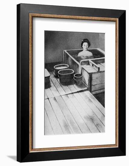 ''Nor could a grande dame in an opera box have exhibited more aplomb', c1900, (1921)-Julian Leonard Street-Framed Photographic Print