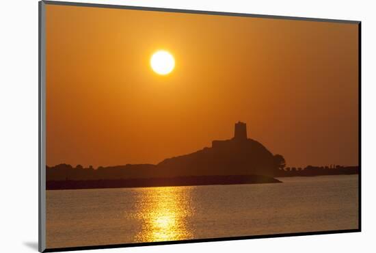 Nora Sunrise over Harbour, Near Pula, Cagliari Province, Sardinia, Italy, Mediterranean, Europe-John Miller-Mounted Photographic Print