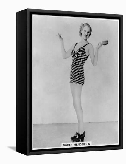 Norah Henderson, British Actress, 1939-null-Framed Premier Image Canvas