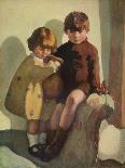 'Ian and Rosemary', c1923-Norah Neilson Gray-Framed Giclee Print