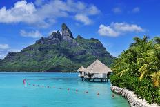 Saint Regis Bora Bora Resort, Bora Bora, French Polynesia, South Seas Pr-Norbert Eisele-Hein-Photographic Print