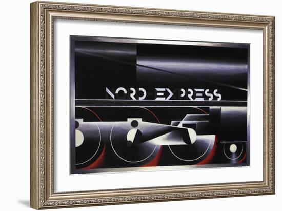 Nord Express-Vintage Apple Collection-Framed Giclee Print