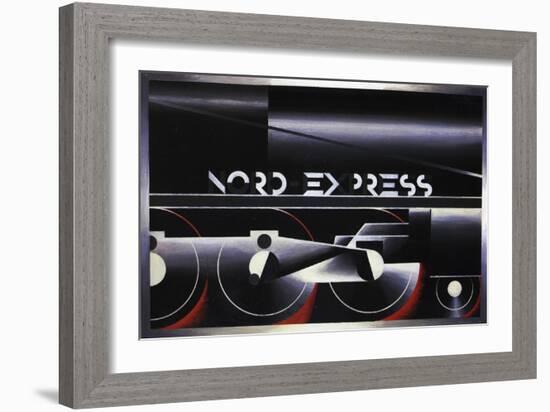 Nord Express-Vintage Apple Collection-Framed Giclee Print