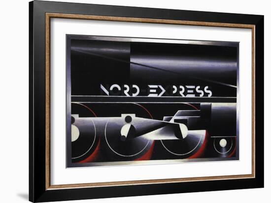 Nord Express-Vintage Apple Collection-Framed Giclee Print