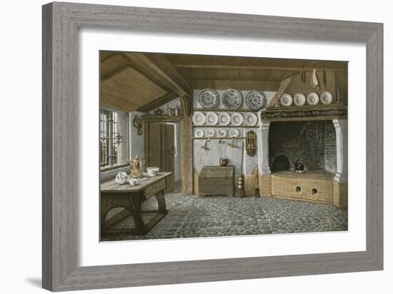 Nord Friesland Kitchen-Carl Ludwig Jessen-Framed Art Print