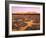 Nordafrika, Sahara, Saoura-Tal, Kalkstein, Vegetation, Sanddv¼nen, Wv¼ste-Thonig-Framed Photographic Print