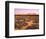 Nordafrika, Sahara, Saoura-Tal, Kalkstein, Vegetation, Sanddv¼nen, Wv¼ste-Thonig-Framed Photographic Print