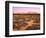 Nordafrika, Sahara, Saoura-Tal, Kalkstein, Vegetation, Sanddv¼nen, Wv¼ste-Thonig-Framed Photographic Print