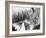 Nordal Kaldahl of Canada Won the Northwest Ski Jumping Championship, at Big Hill, Cascade Mountains-null-Framed Premium Photographic Print