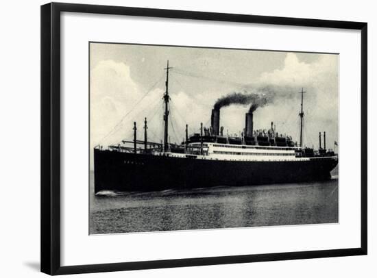 Norddeutscher Lloyd Bremen, Dampfschiff Berlin-null-Framed Giclee Print