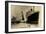 Norddeutscher Lloyd, Dampfer Bremen, Columbuspier-null-Framed Giclee Print