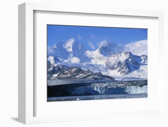 Nordenskjold Glacier and Allardyce Mountain Range-Paul Souders-Framed Photographic Print