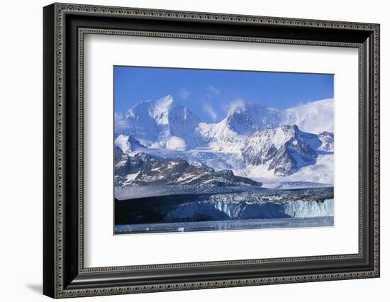 Nordenskjold Glacier and Allardyce Mountain Range-Paul Souders-Framed Photographic Print