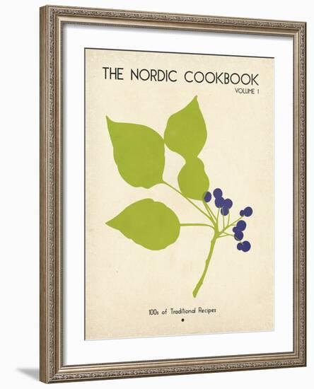 Nordic Cookbook I-The Vintage Collection-Framed Giclee Print