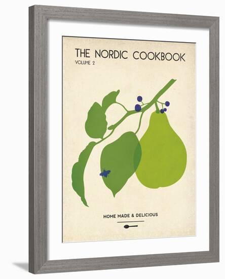 Nordic Cookbook II-The Vintage Collection-Framed Giclee Print