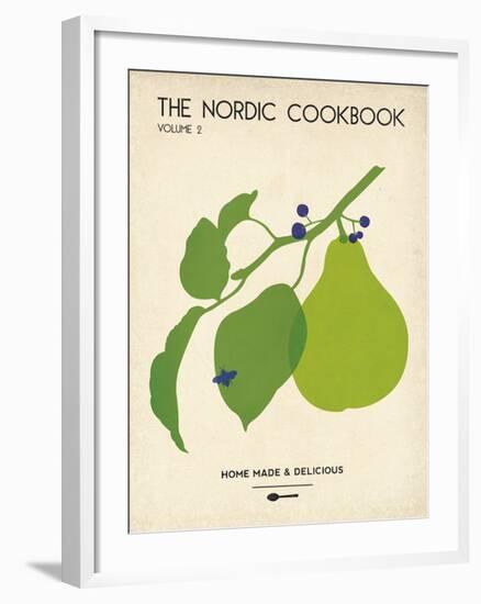 Nordic Cookbook II-The Vintage Collection-Framed Giclee Print