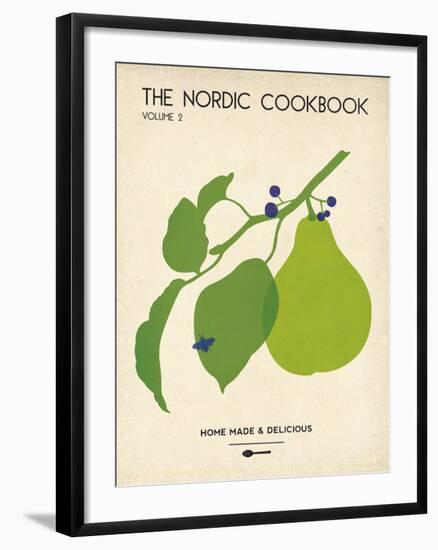 Nordic Cookbook II-The Vintage Collection-Framed Giclee Print