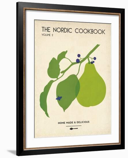 Nordic Cookbook II-The Vintage Collection-Framed Giclee Print