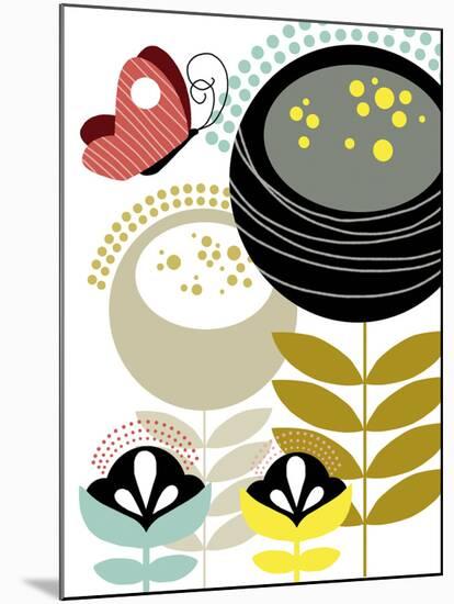 Nordic Flowers I-Laure Girardin-Vissian-Mounted Giclee Print