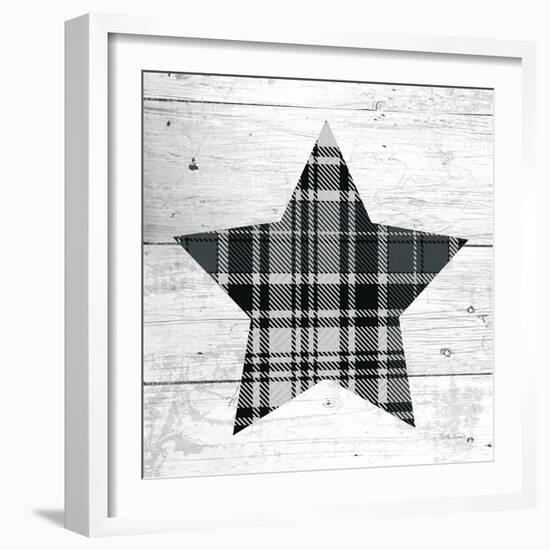 Nordic Holiday XIII Plaid-Beth Grove-Framed Art Print