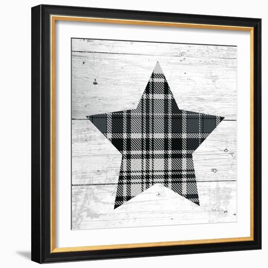 Nordic Holiday XIII Plaid-Beth Grove-Framed Art Print