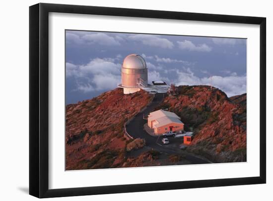 Nordic Optical Telescope, La Palma, Canary Islands, Spain, 2009-Peter Thompson-Framed Photographic Print