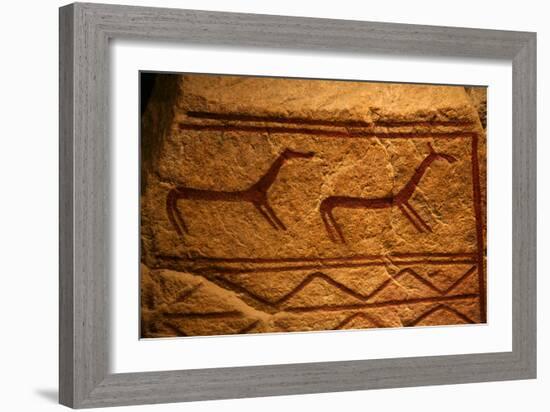 Nordic Petroglyph-Bjorn Svensson-Framed Photographic Print