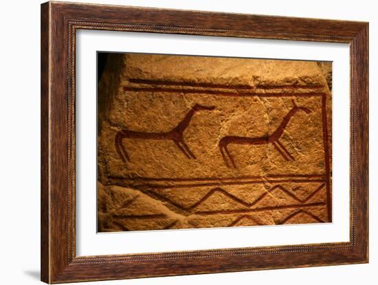 Nordic Petroglyph-Bjorn Svensson-Framed Photographic Print