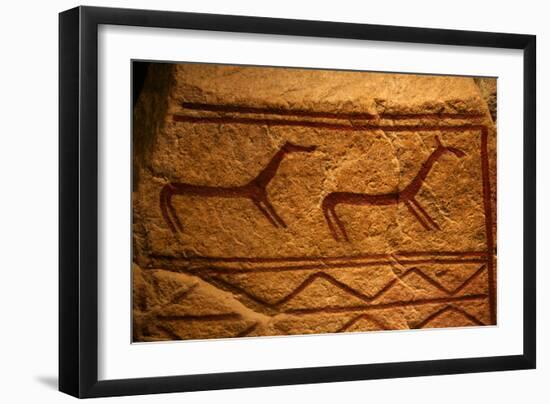 Nordic Petroglyph-Bjorn Svensson-Framed Photographic Print